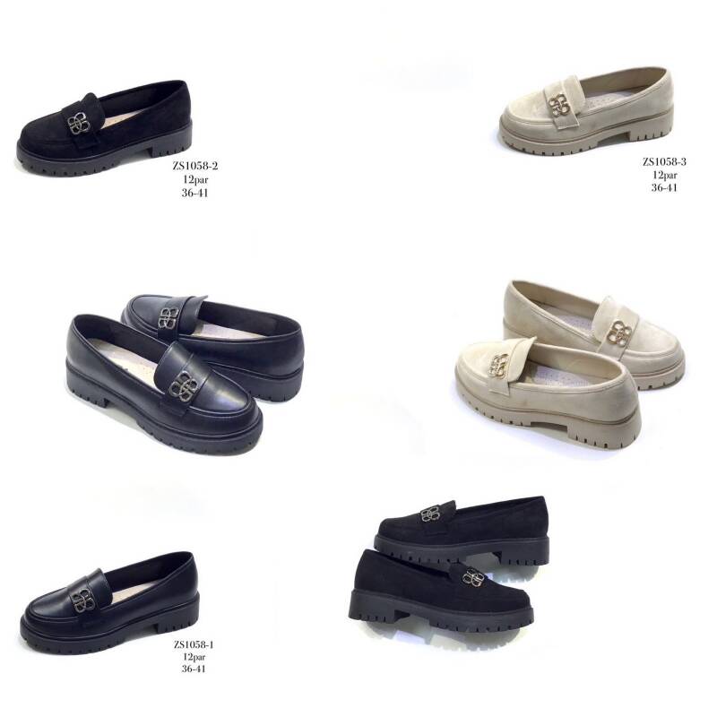 Półbuty damskie Roz 36-41 / 12 par 1